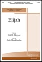 Elijah SATB Singer's Edition cover